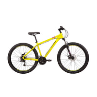 Malvern Star Hurricane 2 mountain bike in Sulphur Green