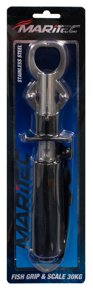 Maritec Stainless Steel Fish Grip with Scale – 30kg