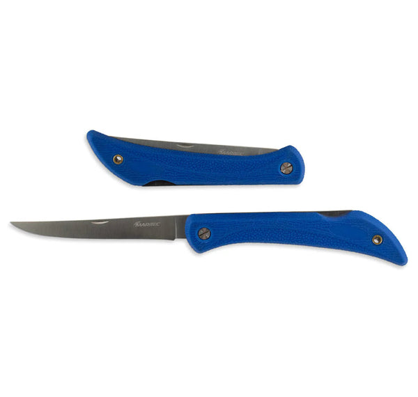 Maritec Folding Fillet Knife – 5in / Blue