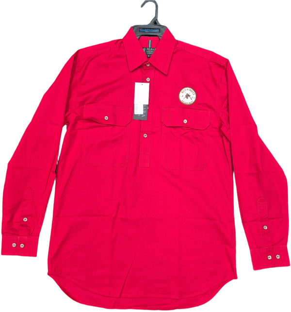 Pilbara Shirt - Mens closed Front L/S