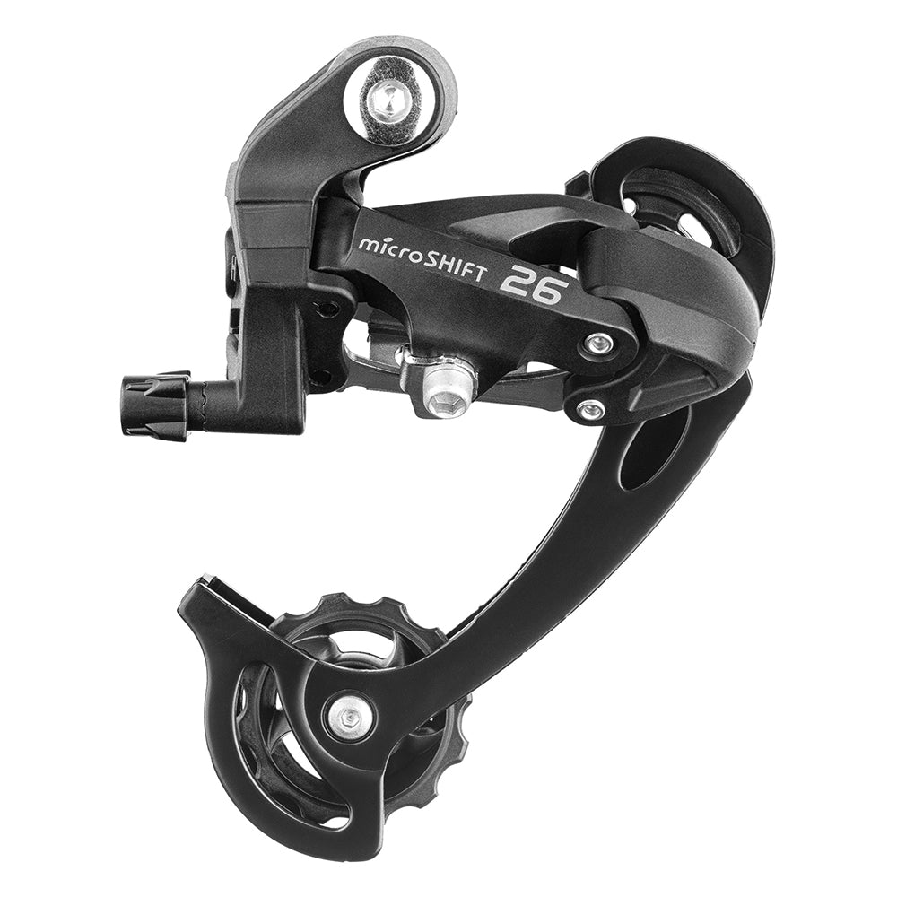 microSHIFT M26 long-cage rear derailleur, black