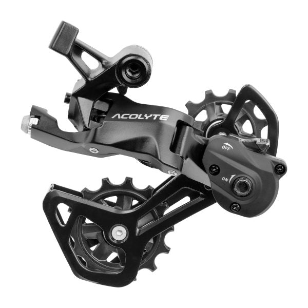 microSHIFT Acolyte RD-M5185M-B V2 8-speed medium-cage rear derailleur