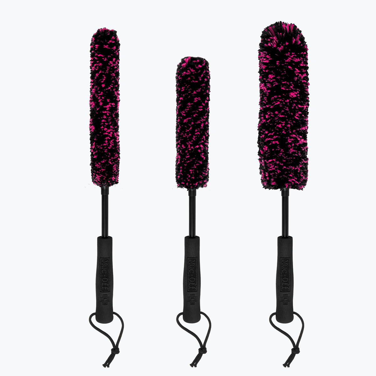 Muc-Off Microfibre Brush Kit, set of three