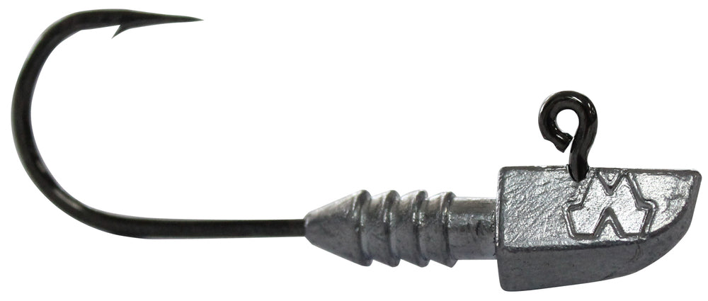 Mustad Darter jighead family representative image, shown in 5/0; select hook size.