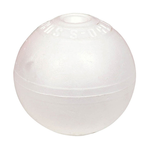Net Factory 46116 15cm white polystyrene crab pot float