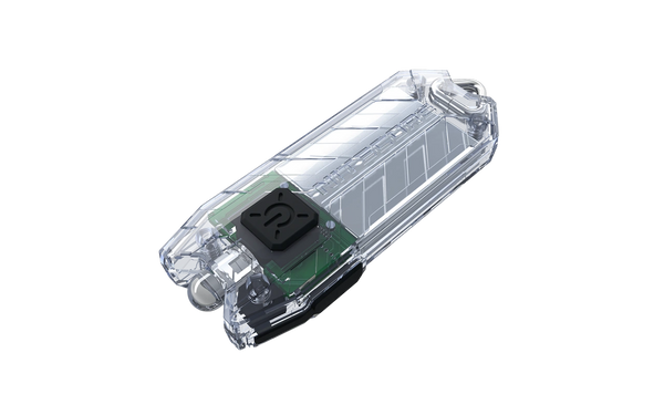 Nitecore TUBE V2 keyring light, Transparent / White