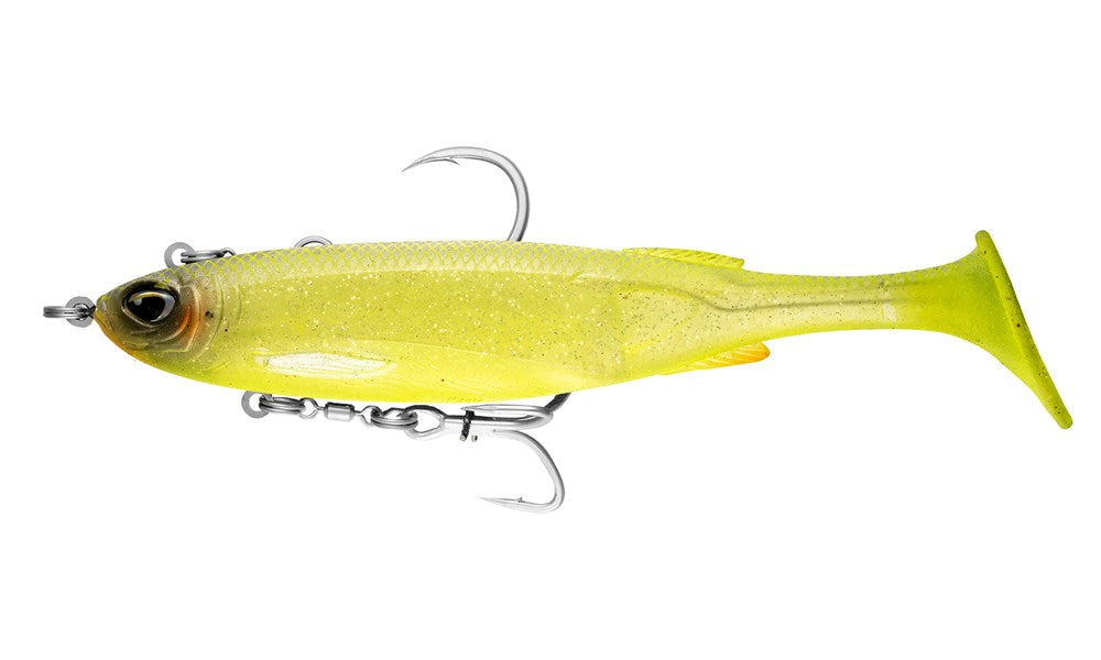 Nomad Maniax Pre Rigged - 8in / Chartreuse UV