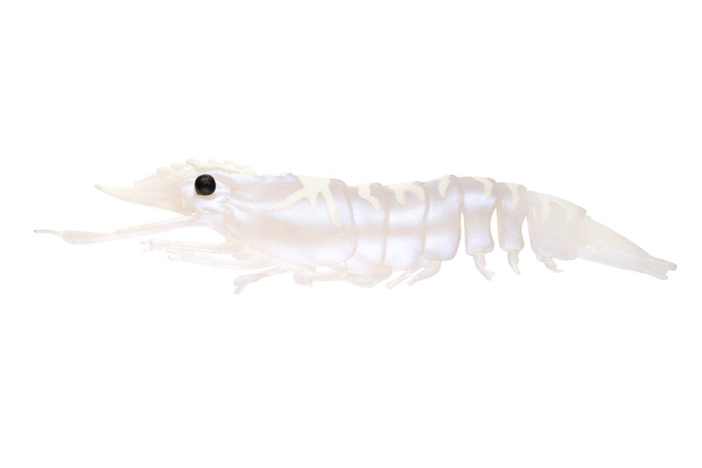 Nomad Sumo Shrimp Unrigged - 6.5inch / White Glow