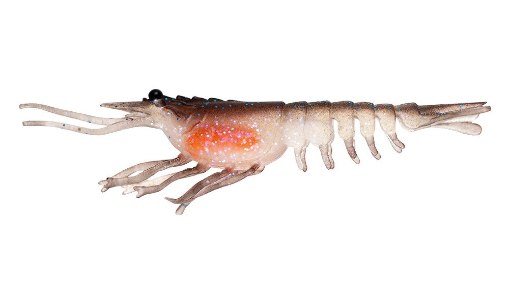 Nomad Switcher Shrimp - 4.25inch / Brown Flasher, 5inch / Brown Flasher