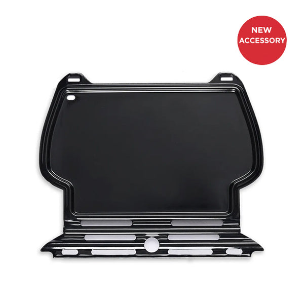 nomadiQ closed full grill plate in black