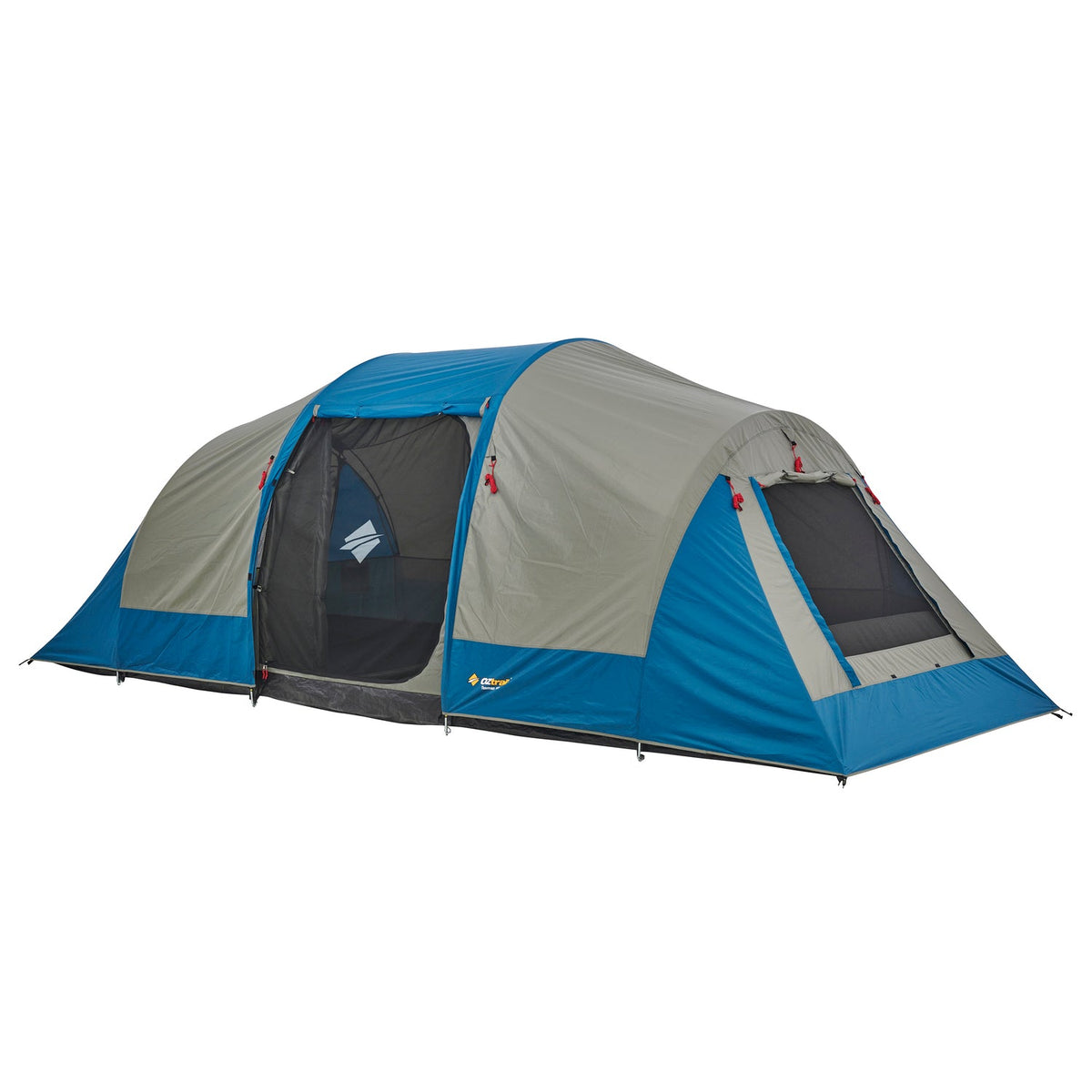 OZtrail Tasman 10P three-room dome tent, model 10001872