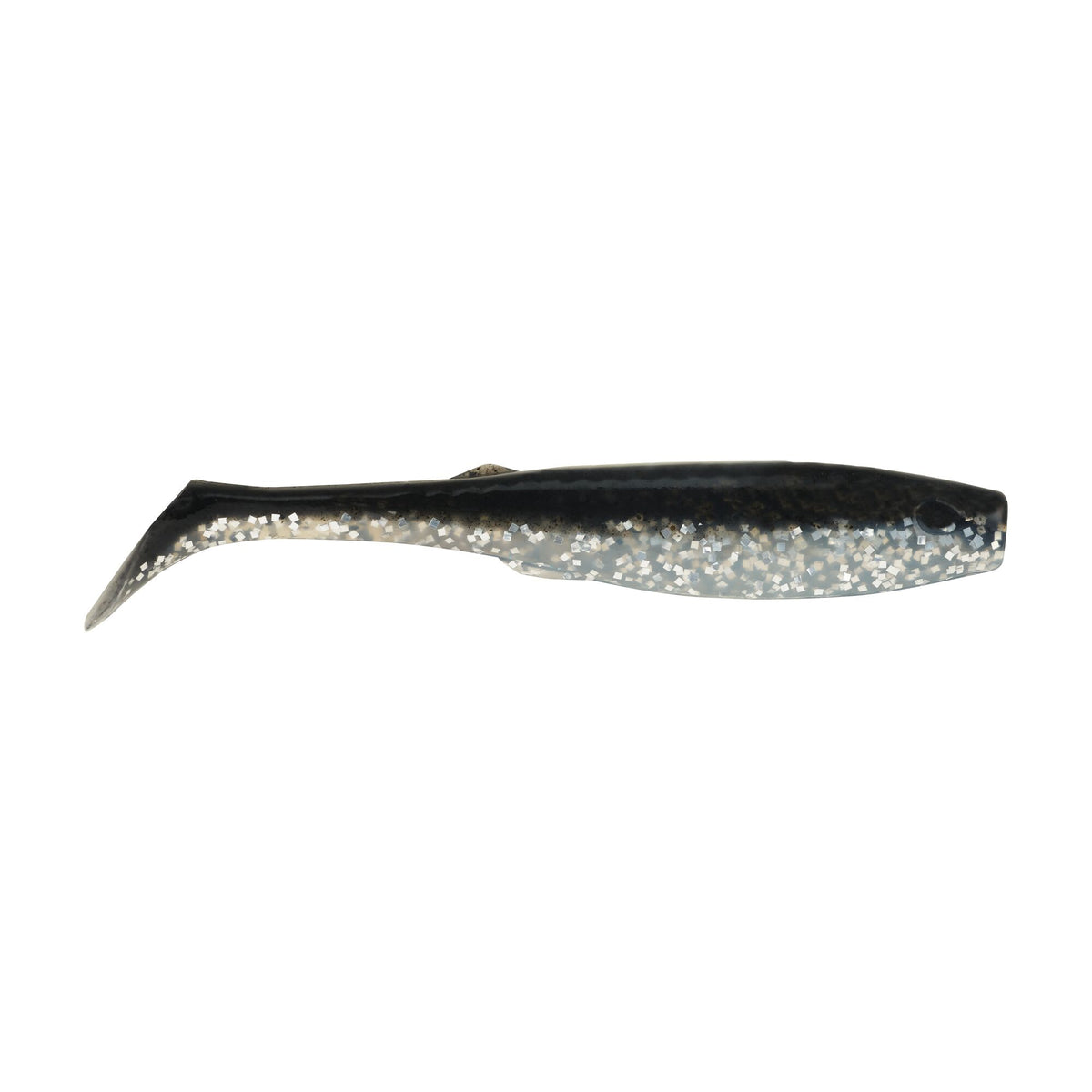 Berkley Gulp Paddleshad 5in / Black/Silver