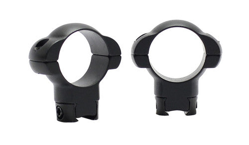Pecar PR-1H-DTS high-profile 1-inch 3/8-dovetail steel scope rings