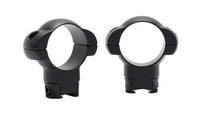 Pecar PR-1H-DTS high-profile 1-inch 3/8-dovetail steel scope rings