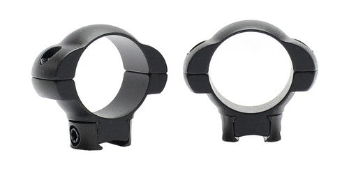Pecar PR-1L-DTS low-profile 1-inch 3/8-dovetail steel scope rings