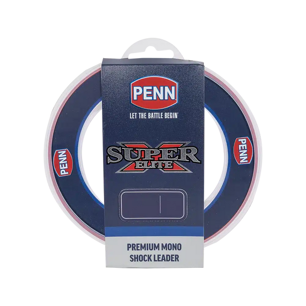 PENN Super X Elite clear mono leader; unlabelled manufacturer range image