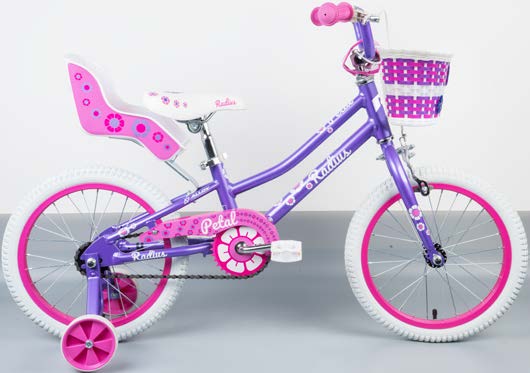 Radius Petal AL 16 in Gloss Lavender, Pink and White, model 22667