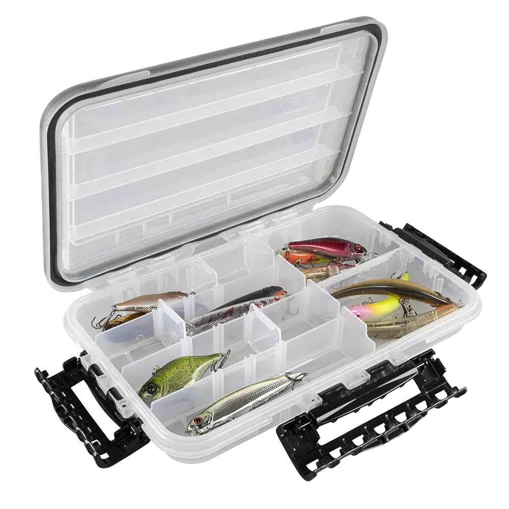Plano Guide Series Waterproof StowAway 3600 tackle box with example lures not included