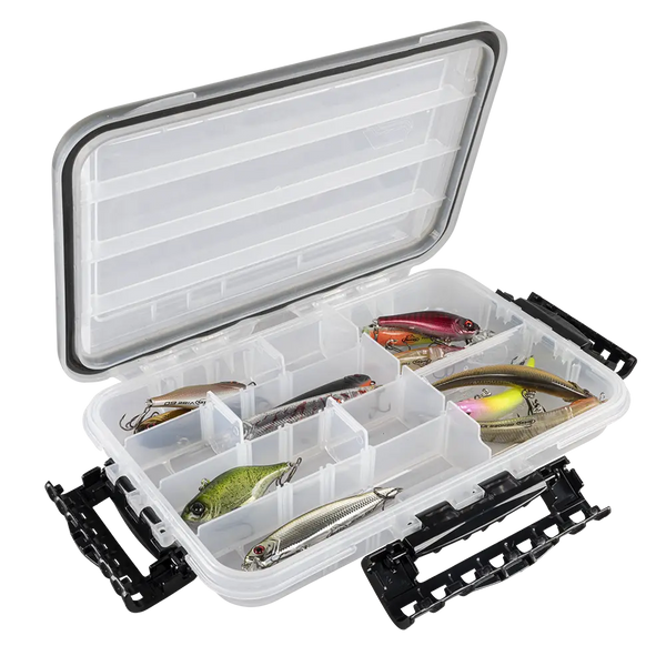 Plano Guide Series Waterproof StowAway 3600 tackle box with example lures not included