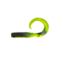 Berkley Gulp Grub 6in – 6in / Black Chart Fuze