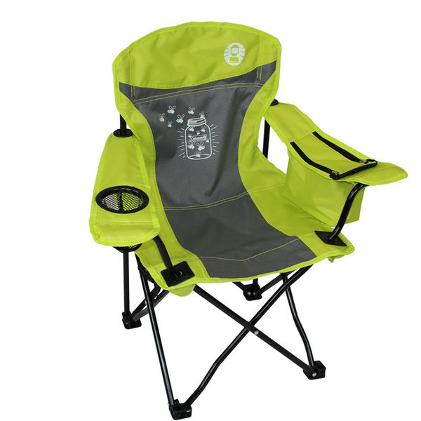 Coleman Chair Quad Kids Fyrefly Illumi-Bug — Green