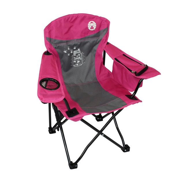Coleman Chair Quad Kids Fyrefly Illumi-Bug — Pink