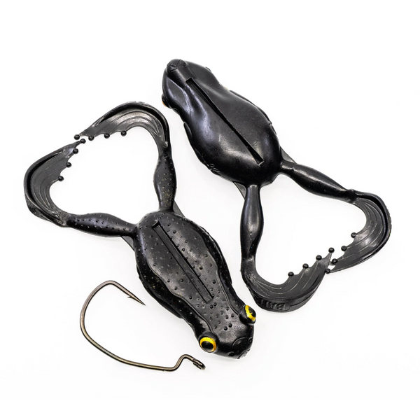 Chasebaits Flexi Frog 65mm – 65mm / Black