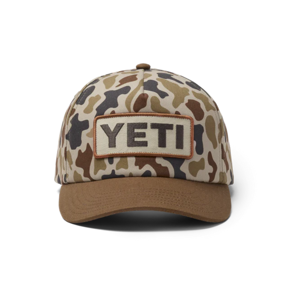 Yeti Flat Brim Hat – Wetlands Camo