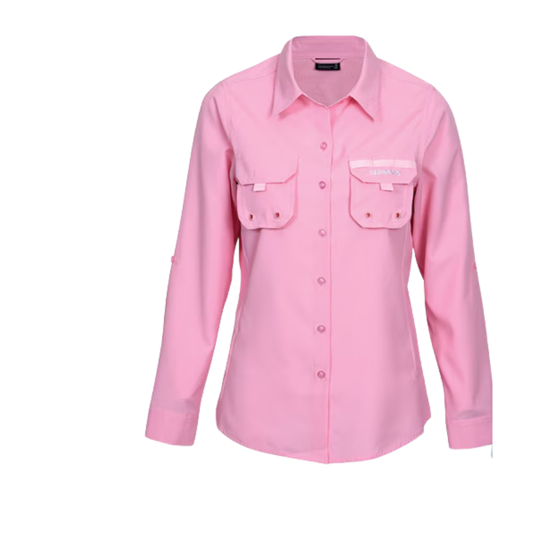 Shimano Ladies Vented Shirt – Ladies, Pink