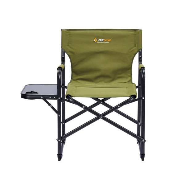 OzTrail Directors Classic Chair w/Side Table