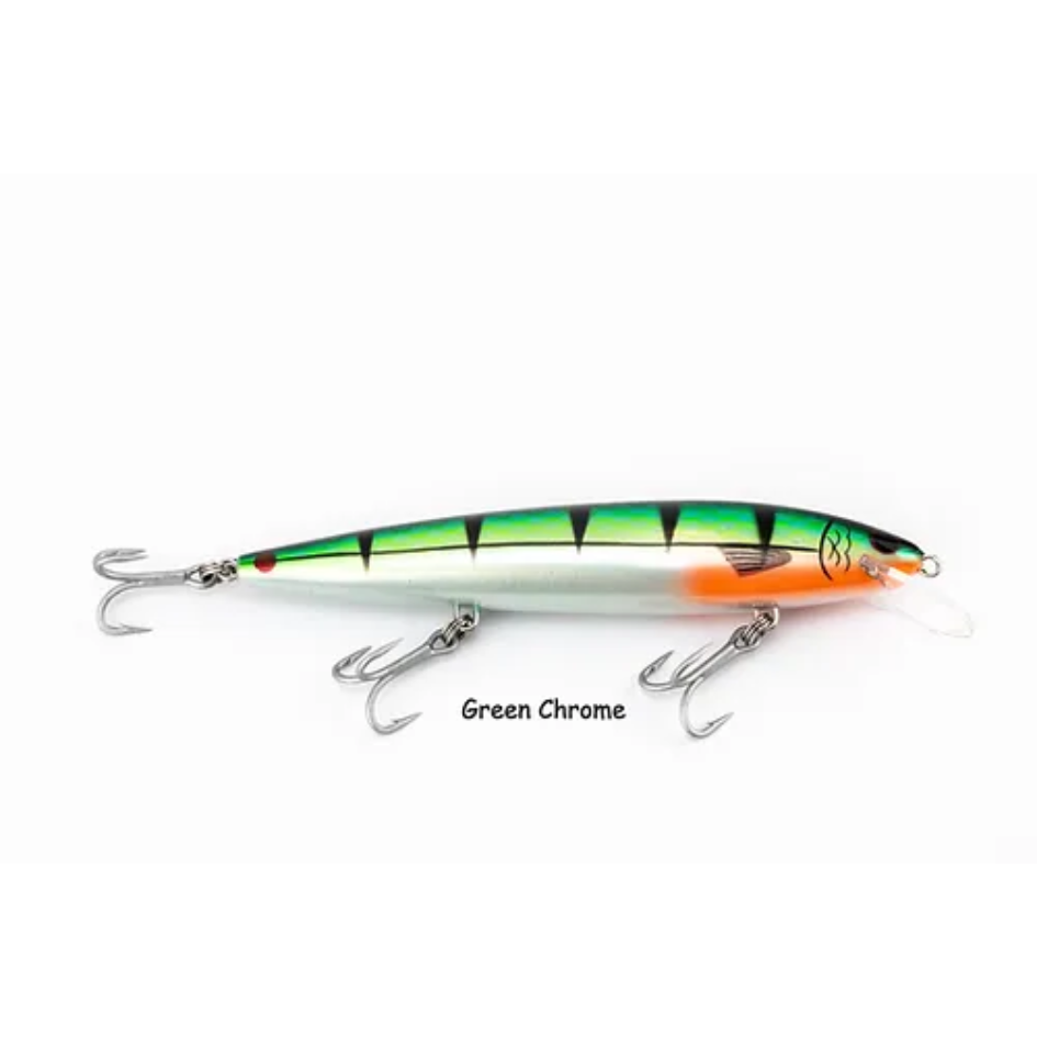 Raptor Patriot 6in – 6in / Green Chrome