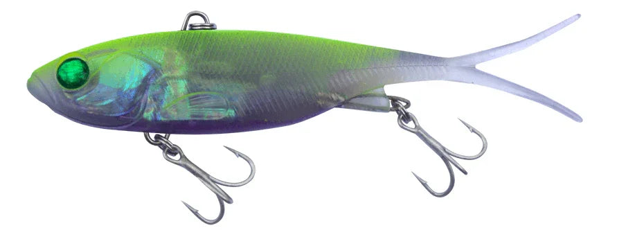 Profishent Master Vibe 103mm 18.5g in Black Purple Chartreuse