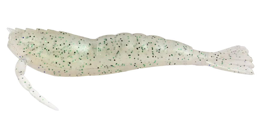 Berkley Powerbait Power Shrimp, 4in / Mermaid (manufacturer family colour illustration)