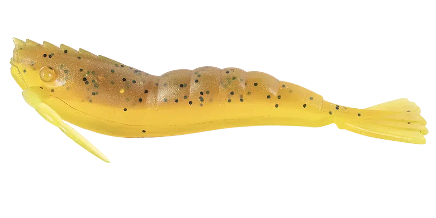 Berkley Powerbait Power Shrimp, 4in / Breen Chart (manufacturer family colour illustration)
