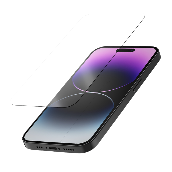 Quad Lock tempered glass screen protector – iPhone 14 Pro