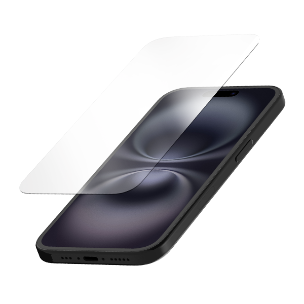Quad Lock tempered glass screen protector – iPhone 16 / 17