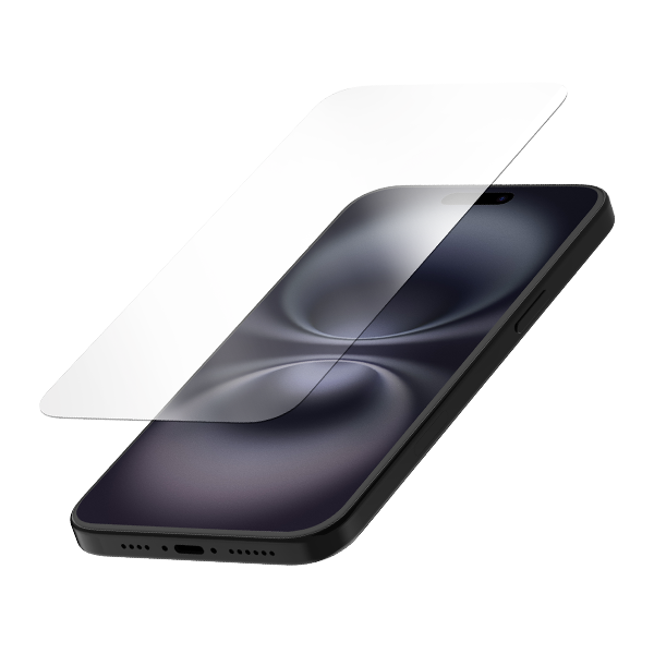 Quad Lock tempered glass screen protector – iPhone 16 Plus / 17 Air