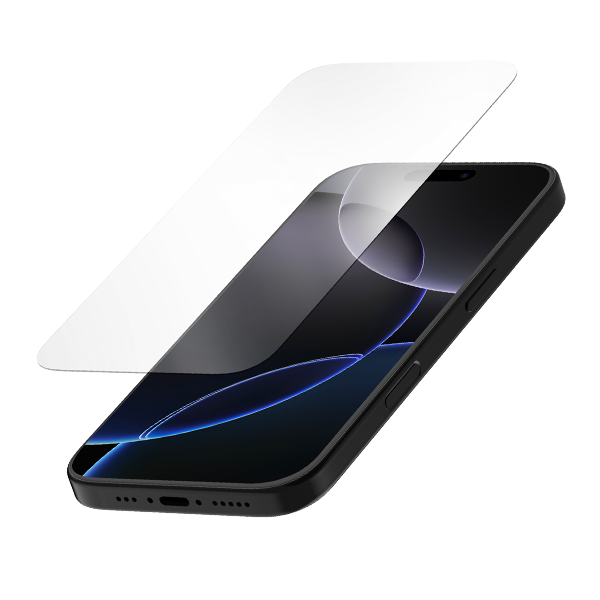 Quad Lock tempered glass screen protector – iPhone 16 Pro / 17 Pro