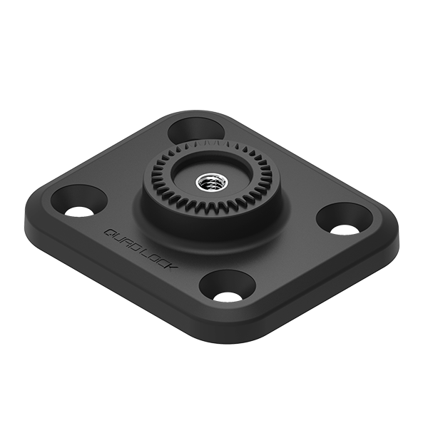 Quad Lock 360 flat rectangle four-hole base