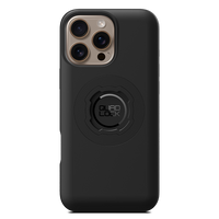 Quad Lock MAG Case for iPhone 16 Pro Max, black case fitted to an illustrative phone