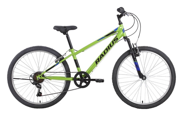 Radius Leopard 24-inch kids bike in Lime Green