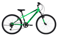 Radius Leopard 24-inch kids bike in Gloss Neon Green/Black
