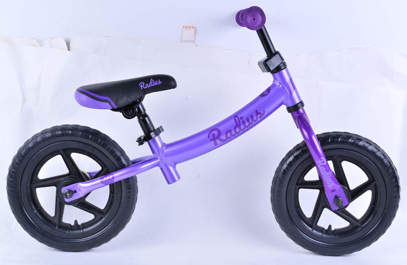Radius Jr 12-inch balance bike in Gloss Lavender and Purple, model 22684