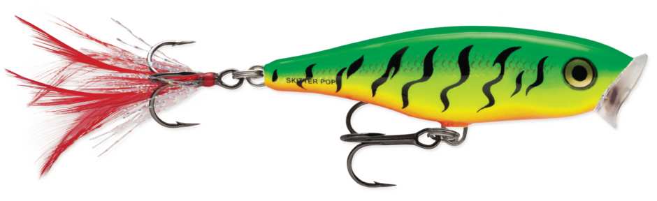 Rapala Skitter Pop 9cm – 9cm / fire tiger