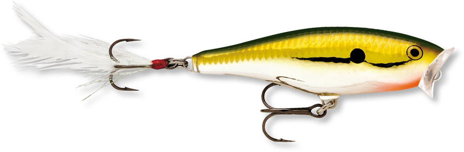 Rapala Skitter Pop 9cm – 9cm / Gold Chrome