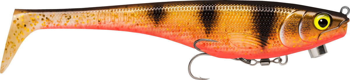 Rapala Soft Peto Pre-Rigged – Black Red Copper