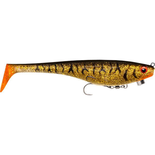 Rapala Soft Peto Pre-Rigged – BLACK GOLD (manufacturer shared colour artwork)