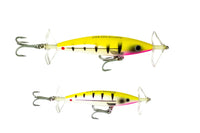 Raptor Mini Fizz Bait Hummer – manufacturer image showing 85mm and 115mm sizes; this listing is one 85mm lure