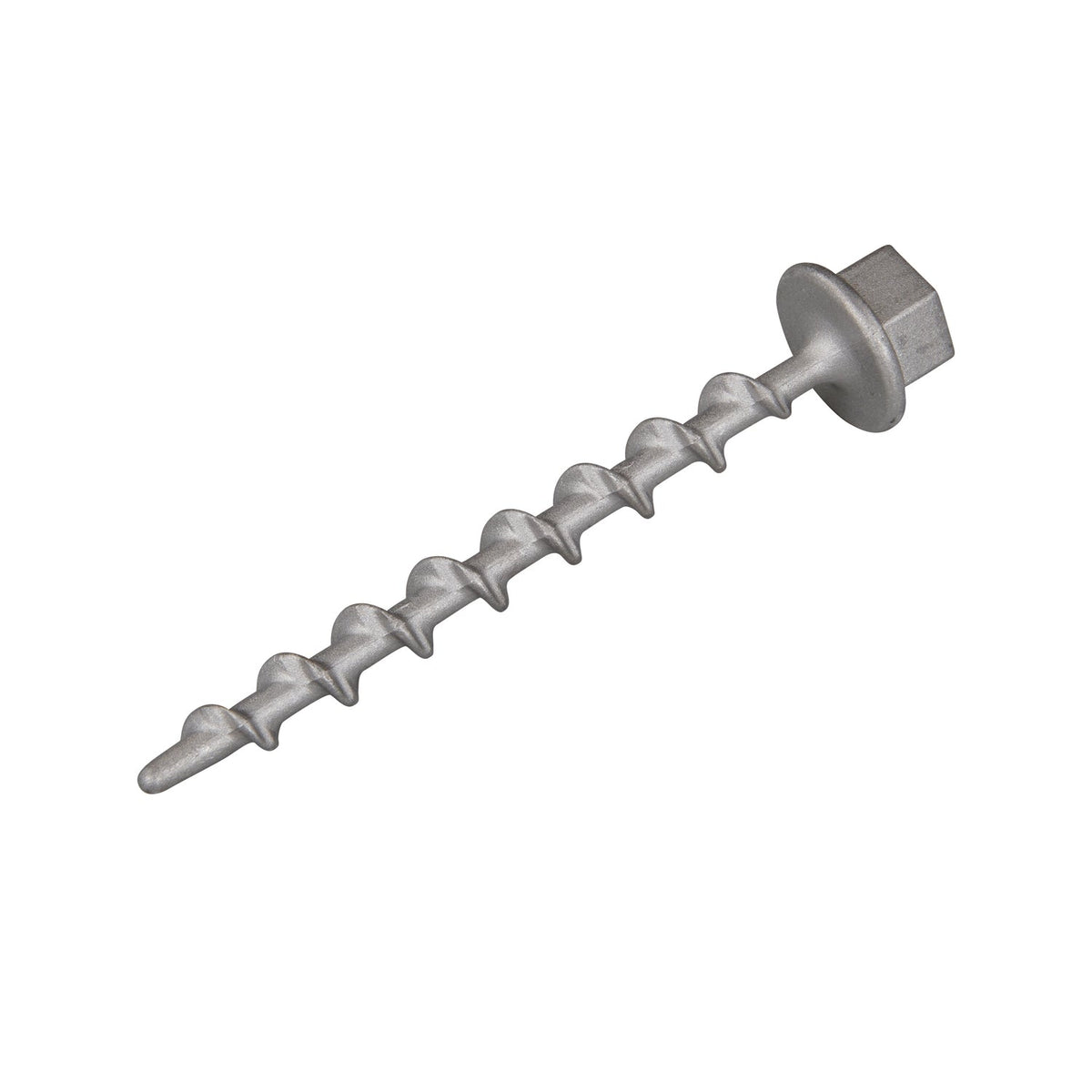 OZtrail Screw-In Aluminium Peg Small 12 cm on white background