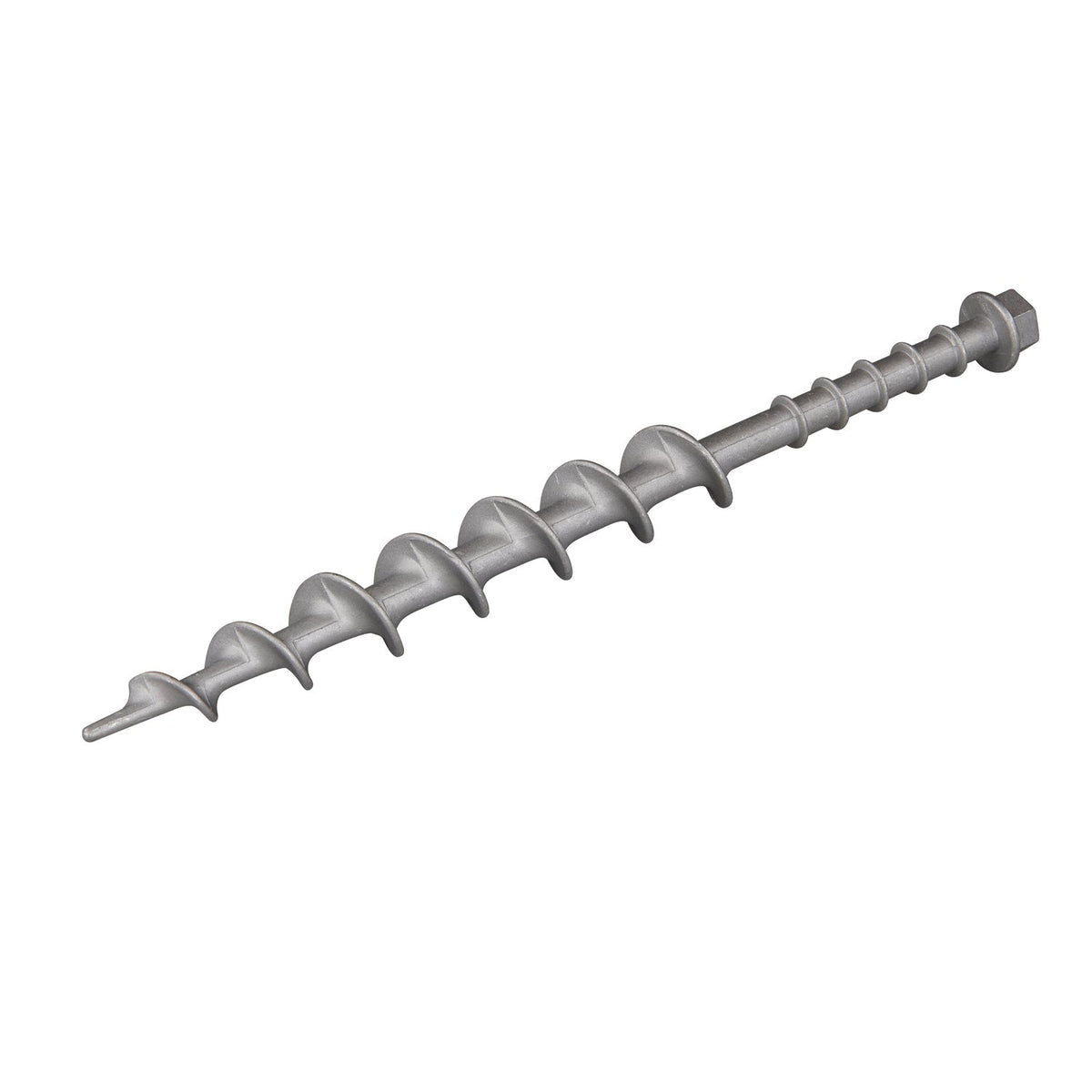 OZtrail Screw-In Aluminium Peg Large 30 cm on white background